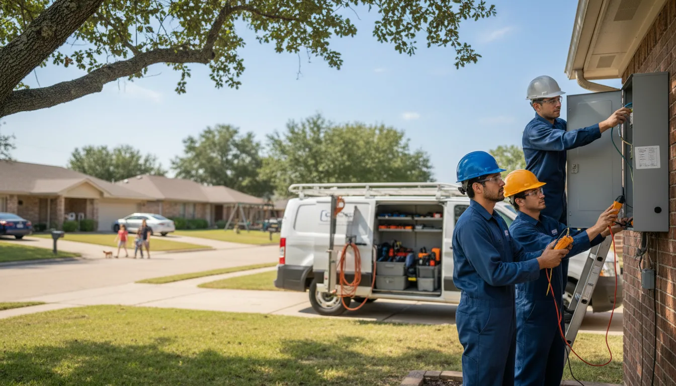 Certified electrician providing emergency electrical services in Calico Rock, AR